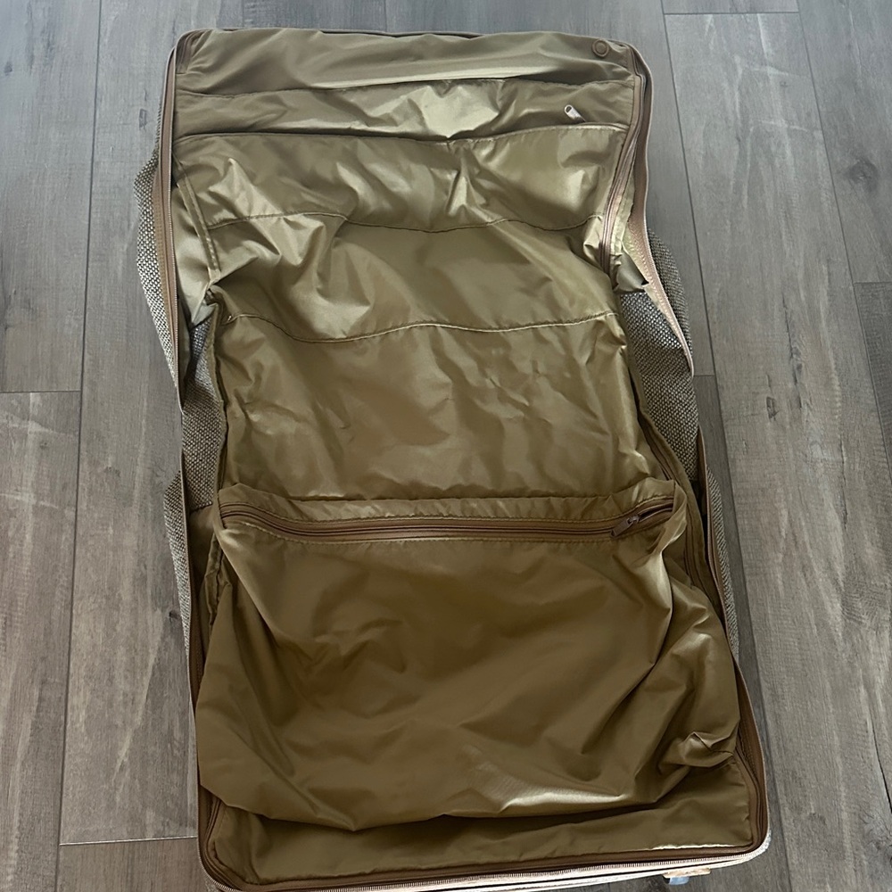 Vintage Hartmann Rolling Garment Bag with Leather Trim - Picture 4 of 6